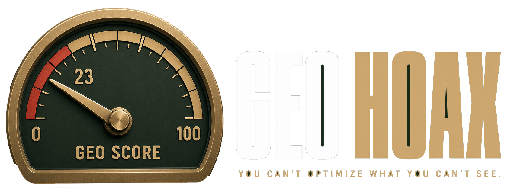 GEO Hoax — You can't optimize what you can't see.